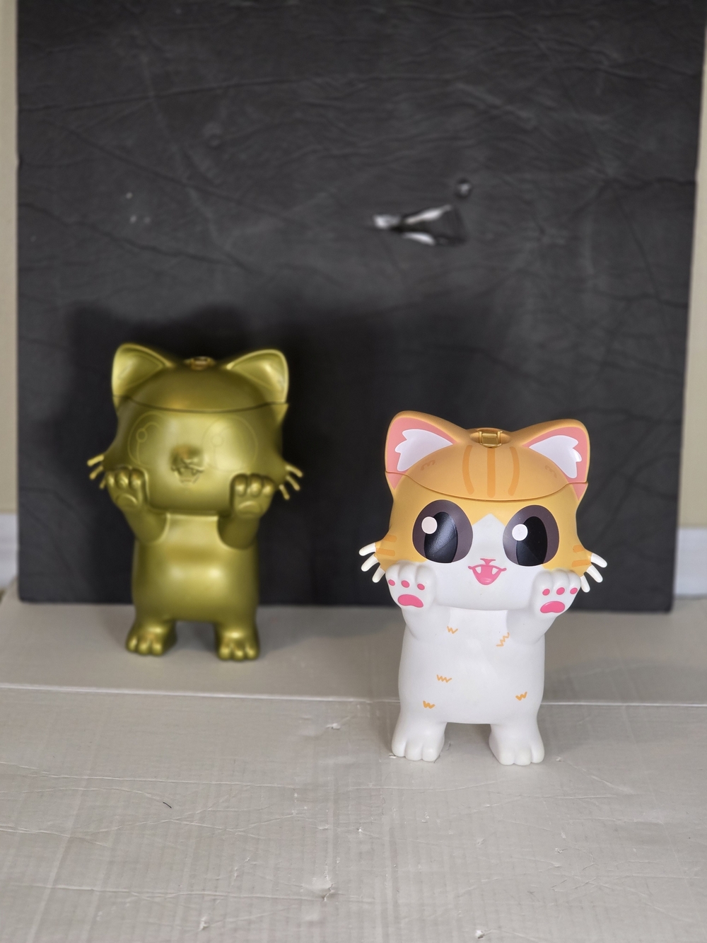 AMC Disney Marvels Flerkitten Popcorn Bucket Sipper Cup Calico & Orange Cat (2)